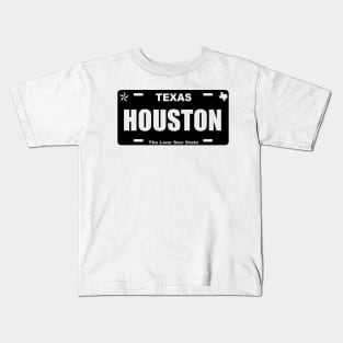 texas license plate Kids T-Shirt